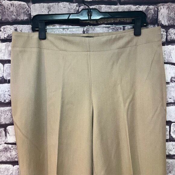 Talbots Khaki Heritage Style Dress Pants Size 14 - Picture 2 of 9